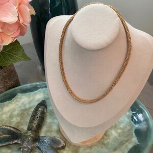 VINTAGE Monet gold toned necklace